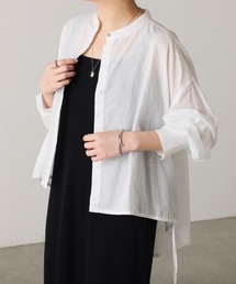 裾ドロストラミーシャツ/WEB限定カラー展開