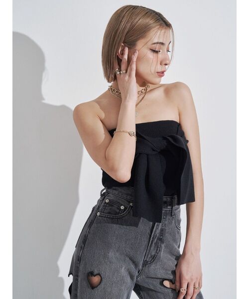 EVRIS（エヴリス）の「HEART MOTIFブレスレッド（ブレスレット・レディース・ゴールド/シルバー・FREE）」の6枚目の写真