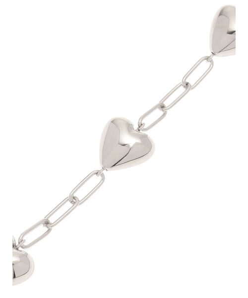 EVRIS（エヴリス）の「HEART MOTIFブレスレッド（ブレスレット・レディース・ゴールド/シルバー・FREE）」の7枚目の写真