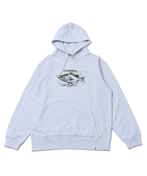 NOTHINKER（ノーシンカー）の「Finesse Hoodie（Tシャツ/カットソー・メンズ・ライトイエロー系/アッシュグレー・LARGE/X-LARGE/MEDIUM）」の2枚目の写真