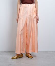LANVIN en Bleu | シャンタンタフタワイドパンツ(その他パンツ)