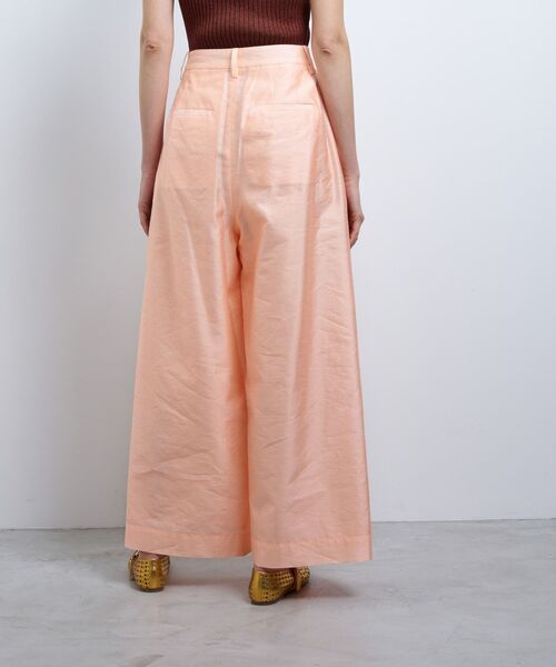 LANVIN en Bleu(ランバンオンブルー)の「シャンタンタフタワイドパンツ(その他パンツ・レディース・ブラック/ピンク・38/36)」の17枚目の写真