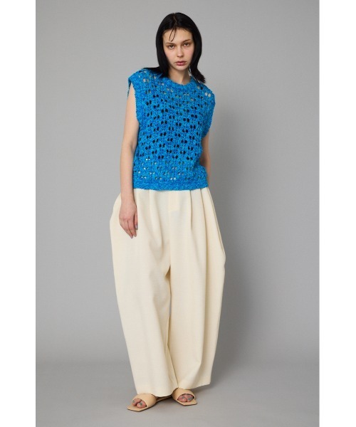 Mesh knit vest メッシュニットベスト（ニット/セーター