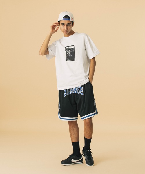 XLARGE(エクストララージ)の「BASKETBALL SHORTS(その他パンツ・メンズ・グリーン/ブラック・L/M/S/XL)」の5枚目の写真