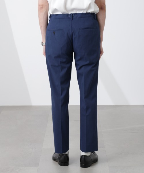 ナノユニバース Damerino スーツセット ソロテックス ウエストゴム M セール】｢Damerino｣TEXBRID(R)×ECOBLUEトロストレッチ