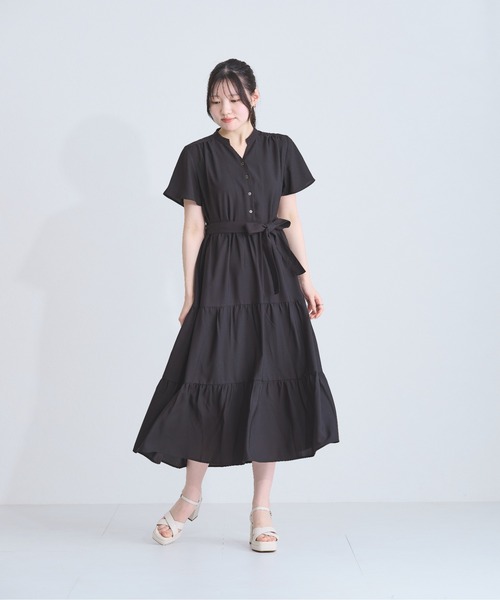 セール】ZOZO限定 2025春夏新作 ティアードワンピース