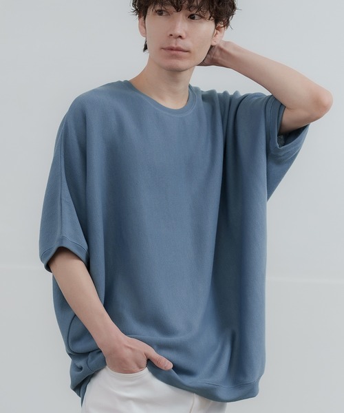 improves（インプローブス）の「ミラノ ドルマン ニットソー（ニット/セーター・メンズ・ホワイト/グリーン/ブラウン/ダークブルー/チャコール/グレイッシュベージュ/ワイン/ブラック・LARGE/MEDIUM）」の7枚目の写真