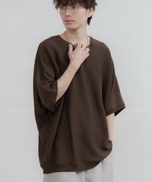 Hu0026M メンズ ブラウン系 セーター 無地 L ニット USA古着 90s 長袖 メンズのニット&frasl;セーター（ブラウン&frasl;茶色系・袖なし）ファッション通販