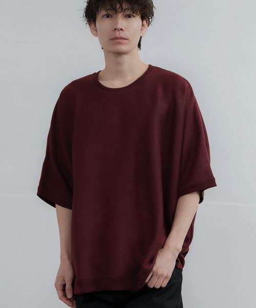 improves（インプローブス）の「ミラノ ドルマン ニットソー（ニット/セーター・メンズ・ホワイト/グリーン/ブラウン/ダークブルー/チャコール/グレイッシュベージュ/ワイン/ブラック・LARGE/MEDIUM）」の8枚目の写真