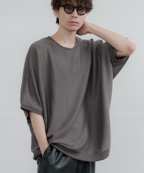 improves（インプローブス）の「ミラノ ドルマン ニットソー（ニット/セーター・メンズ・ホワイト/グリーン/ブラウン/ダークブルー/チャコール/グレイッシュベージュ/ワイン/ブラック・LARGE/MEDIUM）」の3枚目の写真