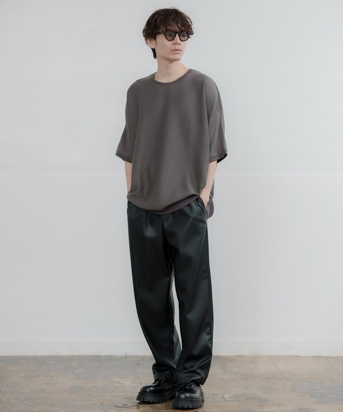 improves（インプローブス）の「ミラノ ドルマン ニットソー（ニット/セーター・メンズ・ホワイト/グリーン/ブラウン/ダークブルー/チャコール/グレイッシュベージュ/ワイン/ブラック・LARGE/MEDIUM）」の20枚目の写真