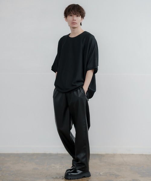 improves（インプローブス）の「ミラノ ドルマン ニットソー（ニット/セーター・メンズ・ホワイト/グリーン/ブラウン/ダークブルー/チャコール/グレイッシュベージュ/ワイン/ブラック・LARGE/MEDIUM）」の16枚目の写真