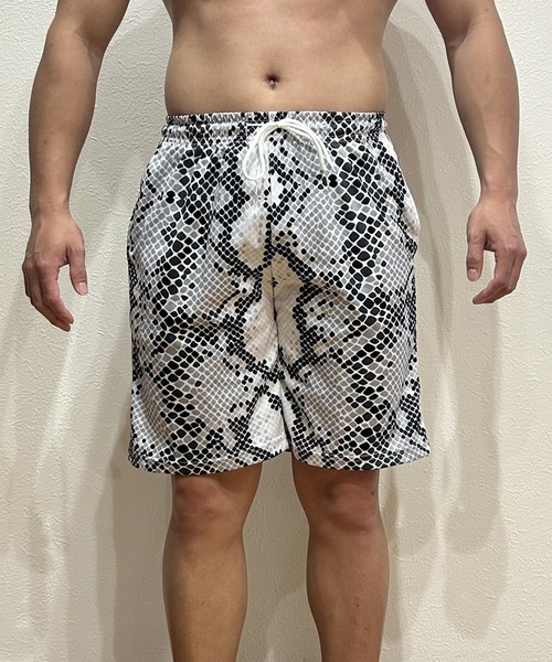 ★激レア★ APE マルチカモ ナイロン ショーツ M ハーフパンツ セール】アニマル柄水陸両用ハーフパンツ(水着)|COMON+