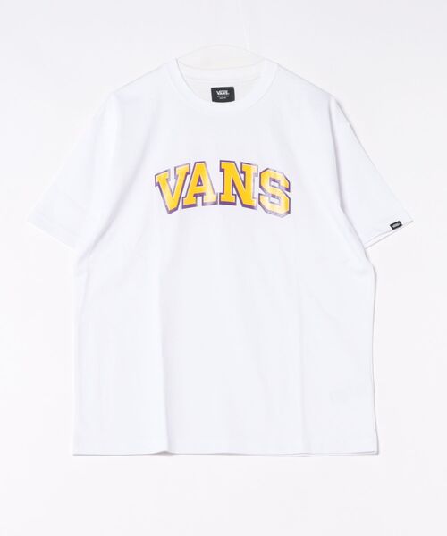 VANS(バンズ)の「VANSアパレル(WJ) ヴァンズ M Gradu8er Logo TEE ショートスリーブ 125R1011300 WHITE(Tシャツ/カットソー・メンズ・ホワイト・X-LARGE/LARGE/MEDIUM/SMALL)」の1枚目の写真