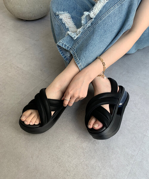 NIKE（ナイキ）の「【NIKE/ナイキ】ウィメンズ エア マックス ISLA サンダル（サンダル・レディース・ブラック系その他/ブラック/ホワイト・23cm/24cm）」の17枚目の写真