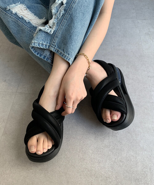 NIKE（ナイキ）の「【NIKE/ナイキ】ウィメンズ エア マックス ISLA サンダル（サンダル・レディース・ブラック系その他/ブラック/ホワイト・23cm/24cm）」の18枚目の写真