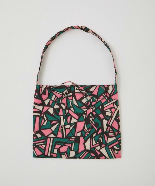 SALON adam et rope'（サロン アダム エ ロペ）の「リバティミニトートバッグ（トートバッグ・レディース・ブラック/ブルー系その他4/グリーン・FREE）」の10枚目の写真