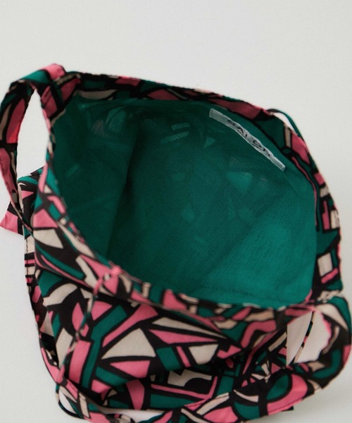 SALON adam et rope'（サロン アダム エ ロペ）の「リバティミニトートバッグ（トートバッグ・レディース・ブラック/ブルー系その他4/グリーン・FREE）」の12枚目の写真