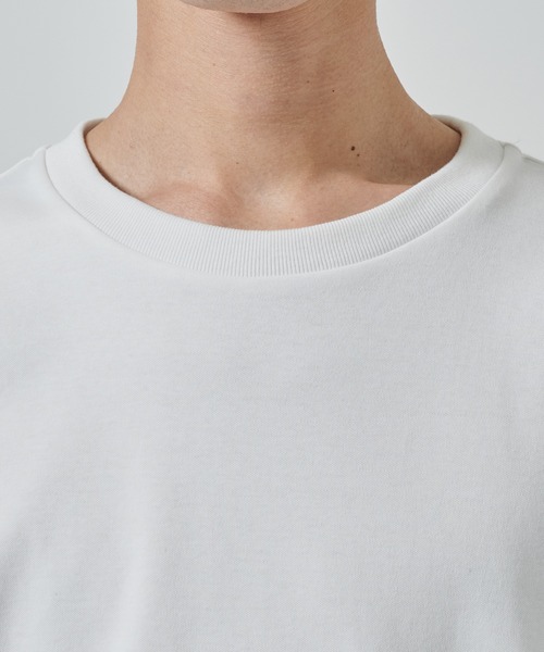 STUDIOUS(ステュディオス)の「【STUDIOUS】HIGH TWIST REGULAR FIT TEE(Tシャツ/カットソー・メンズ・ホワイト/ブラック・1/2/3)」の13枚目の写真