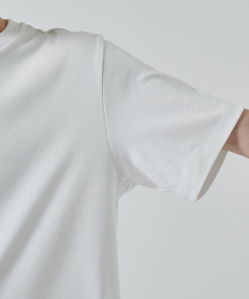 STUDIOUS(ステュディオス)の「【STUDIOUS】HIGH TWIST REGULAR FIT TEE(Tシャツ/カットソー・メンズ・ホワイト/ブラック・1/2/3)」の14枚目の写真