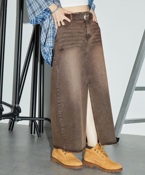 ヴィンテージライクレースエプロンスカート Loungedress】ヴィンテージライクレーススカート | OUTLET