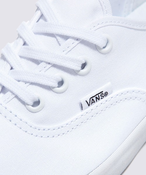 VANS(バンズ)の「オーセンティック ロープロ(スニーカー・メンズ・ホワイト/ブラック×ホワイト/ブラック×ブラック・10/9.5/9/8.5/8/7/6.5/6/5.5/5/4.5/4)」の8枚目の写真