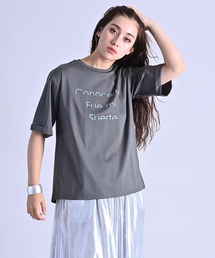 RAW FUDGE ローファッジ プリーツ カットソー 半袖 ロゴ Tシャツ カットソー RAW FUDGE