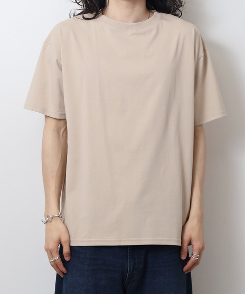 FUNALIVE(ファンアライブ)の「持続冷感 無地 半袖 Tシャツ(Tシャツ/カットソー・メンズ・ブラック/カーキ/ベージュ/ネイビー・L/LL/M)」の17枚目の写真