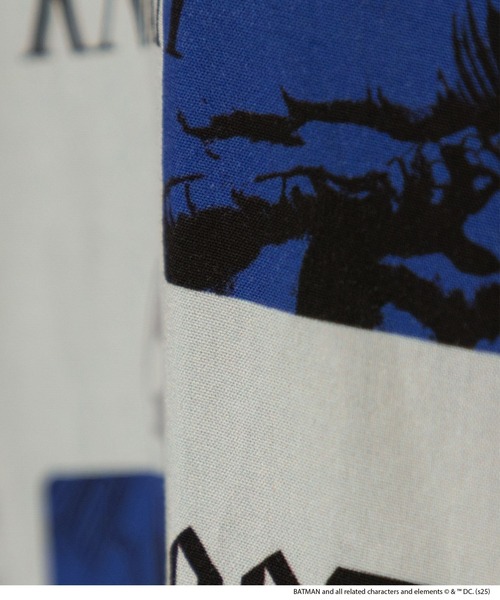 LOWRYS FARM（ローリーズファーム）の「ＢＡＴＭＡＮ／ＳＨＳＳ　 490856（シャツ/ブラウス・メンズ・ブラック/グレー・MEDIUM/LARGE）」の12枚目の写真