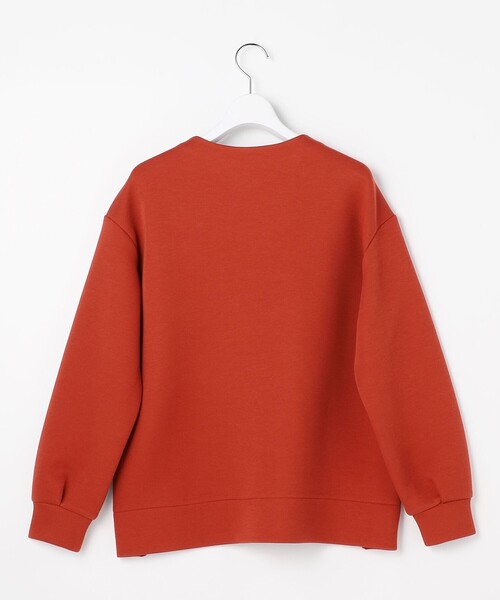 J.PRESS(ジェイプレス)の「ダンボールジャージー プルオーバー(Tシャツ/カットソー・レディース・ライトグレー系/グレー系/ブラック系/オレンジ系・MEDIUM/LARGE)」の21枚目の写真