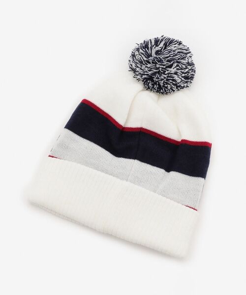 TOMMY HILFIGER（トミーヒルフィガー）の「TOMMY HILFIGER GOLF キャップ ビーニー（キャップ・メンズ・ピンク/グリーン/ネイビー/ホワイト・FREE）」の5枚目の写真