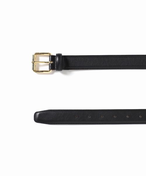 追加6》【MAISON BOINET】30 mm belt in nappa leather lined