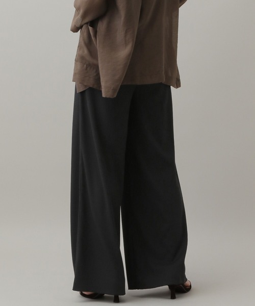 A part by（アパートバイ）の「トタンテレコイージーカットパンツ（その他パンツ・レディース・ライトブラウン/ブラック・FREE）」の7枚目の写真