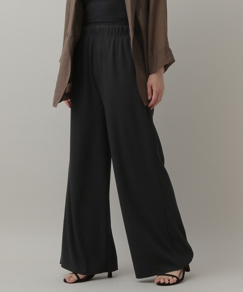 A part by（アパートバイ）の「トタンテレコイージーカットパンツ（その他パンツ・レディース・ライトブラウン/ブラック・FREE）」の8枚目の写真