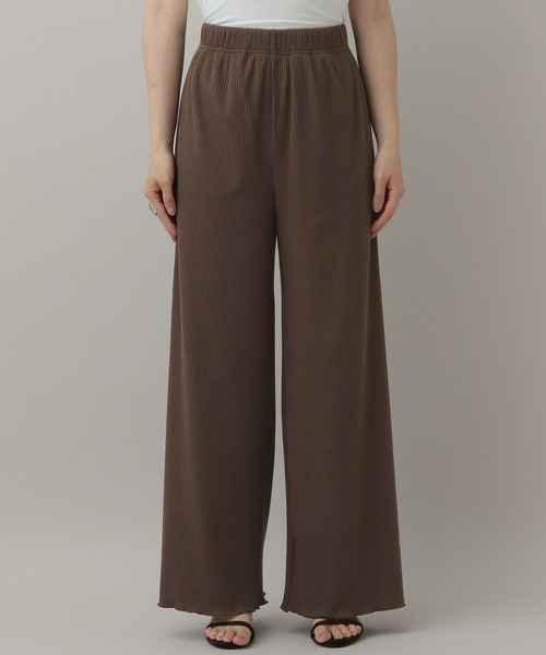 A part by（アパートバイ）の「トタンテレコイージーカットパンツ（その他パンツ・レディース・ライトブラウン/ブラック・FREE）」の16枚目の写真