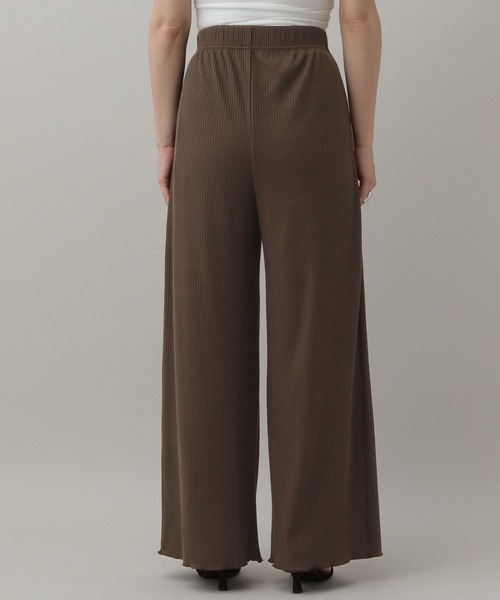 A part by（アパートバイ）の「トタンテレコイージーカットパンツ（その他パンツ・レディース・ライトブラウン/ブラック・FREE）」の18枚目の写真