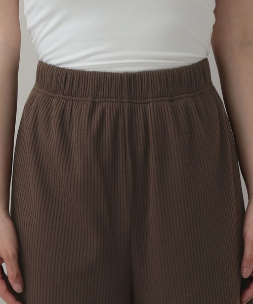 A part by（アパートバイ）の「トタンテレコイージーカットパンツ（その他パンツ・レディース・ライトブラウン/ブラック・FREE）」の19枚目の写真