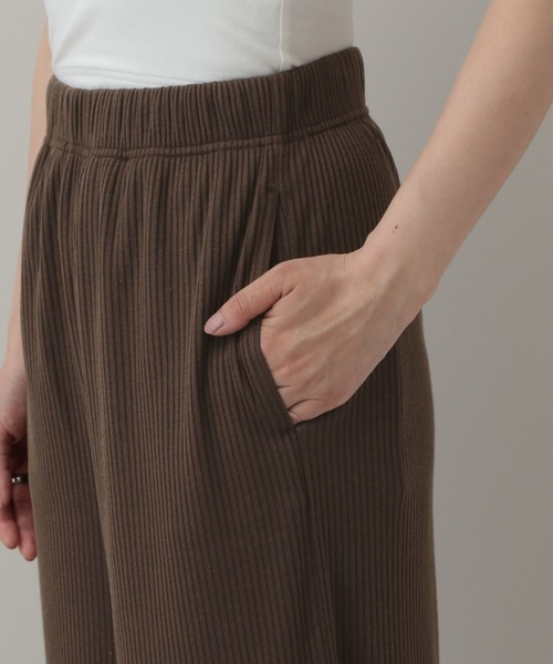 A part by（アパートバイ）の「トタンテレコイージーカットパンツ（その他パンツ・レディース・ライトブラウン/ブラック・FREE）」の20枚目の写真