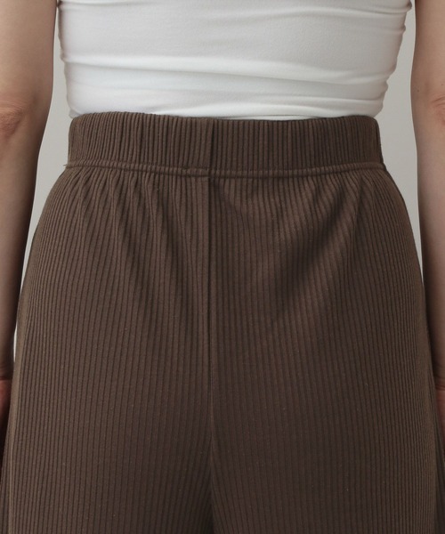 A part by（アパートバイ）の「トタンテレコイージーカットパンツ（その他パンツ・レディース・ライトブラウン/ブラック・FREE）」の22枚目の写真