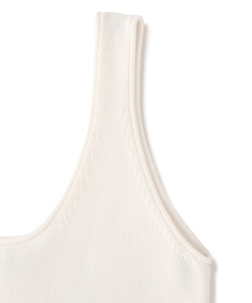 エトレトウキョウ　リリヤーンニットタンクトップ リリヤーンニットタンクトップ（ニット/セーター）｜ETRE TOKYO