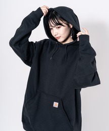 【CARHARTT】フーディ スウェット  パーカー 裏起毛 大きめ
