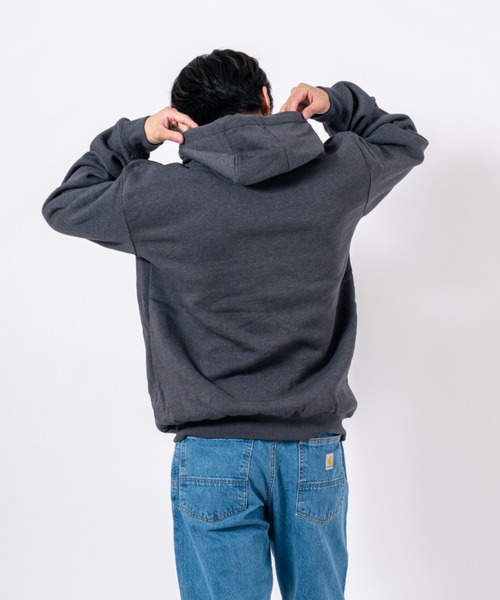 Carhartt(カーハート)の「【CARHARTT】フーディ スウェット パーカー 裏起毛 大きめ(パーカー・メンズ・ネイビー/ブラック/グレー/チャコールグレー・M/S/XL/L)」の17枚目の写真