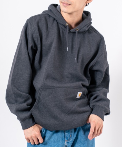 Carhartt(カーハート)の「【CARHARTT】フーディ スウェット パーカー 裏起毛 大きめ(パーカー・メンズ・ネイビー/ブラック/グレー/チャコールグレー・M/S/XL/L)」の18枚目の写真