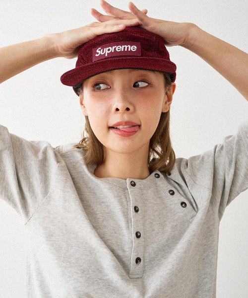 WISH FOR EVER（ウィッシュフォーエバー）の「DRAW CODE 3WAY HENRY NECK T / ドローコード3WAYヘンリーネックT（Tシャツ/カットソー・メンズ・ブラック/ネイビー/オフホワイト/グレー・LARGE/MEDIUM/SMALL）」の22枚目の写真