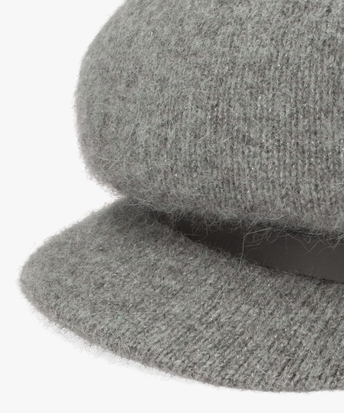 Chapeau d' O（シャポードオー）の「Chapeau d' O  RaBasque Bit Casquette / シャポードオー（キャスケット・レディース・ライトベージュ/グレー/ブラウン・M/57.5cm）」の13枚目の写真