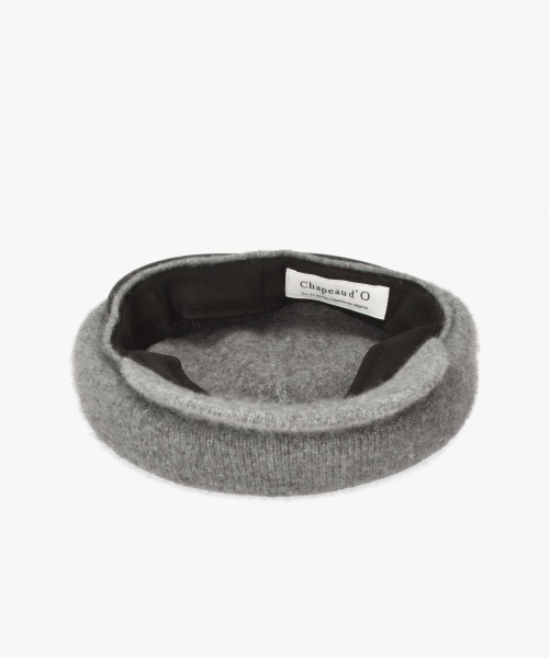 Chapeau d' O（シャポードオー）の「Chapeau d' O  RaBasque Bit Casquette / シャポードオー（キャスケット・レディース・ライトベージュ/グレー/ブラウン・M/57.5cm）」の15枚目の写真