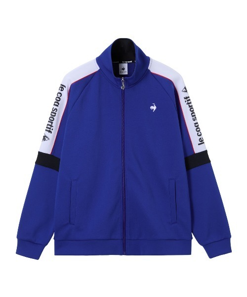 le coq sportif（ルコックスポルティフ）の「【ルコックスポルティフ】吸汗/ストレッチ/UVカットヘランカヴィンテージカノコジャージジャケット（ジャージ・メンズ・ブルー/ブラック/ホワイト・XL/M/L）」の3枚目の写真