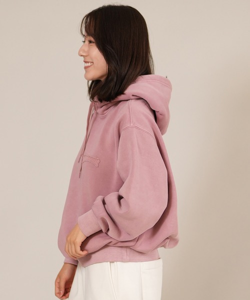 THRASHER(スラッシャー)の「THRASHER/スラッシャー スウェットパーカー フーディー 254TH2PK060(パーカー・レディース・グレー/ピンク/ブラック・M/L)」の6枚目の写真