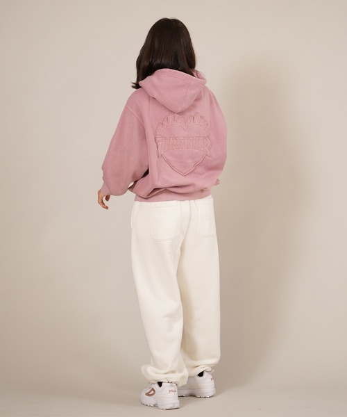 THRASHER(スラッシャー)の「THRASHER/スラッシャー スウェットパーカー フーディー 254TH2PK060(パーカー・レディース・グレー/ピンク/ブラック・M/L)」の10枚目の写真