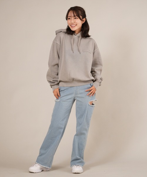 THRASHER(スラッシャー)の「THRASHER/スラッシャー スウェットパーカー フーディー 254TH2PK060(パーカー・レディース・グレー/ピンク/ブラック・M/L)」の21枚目の写真